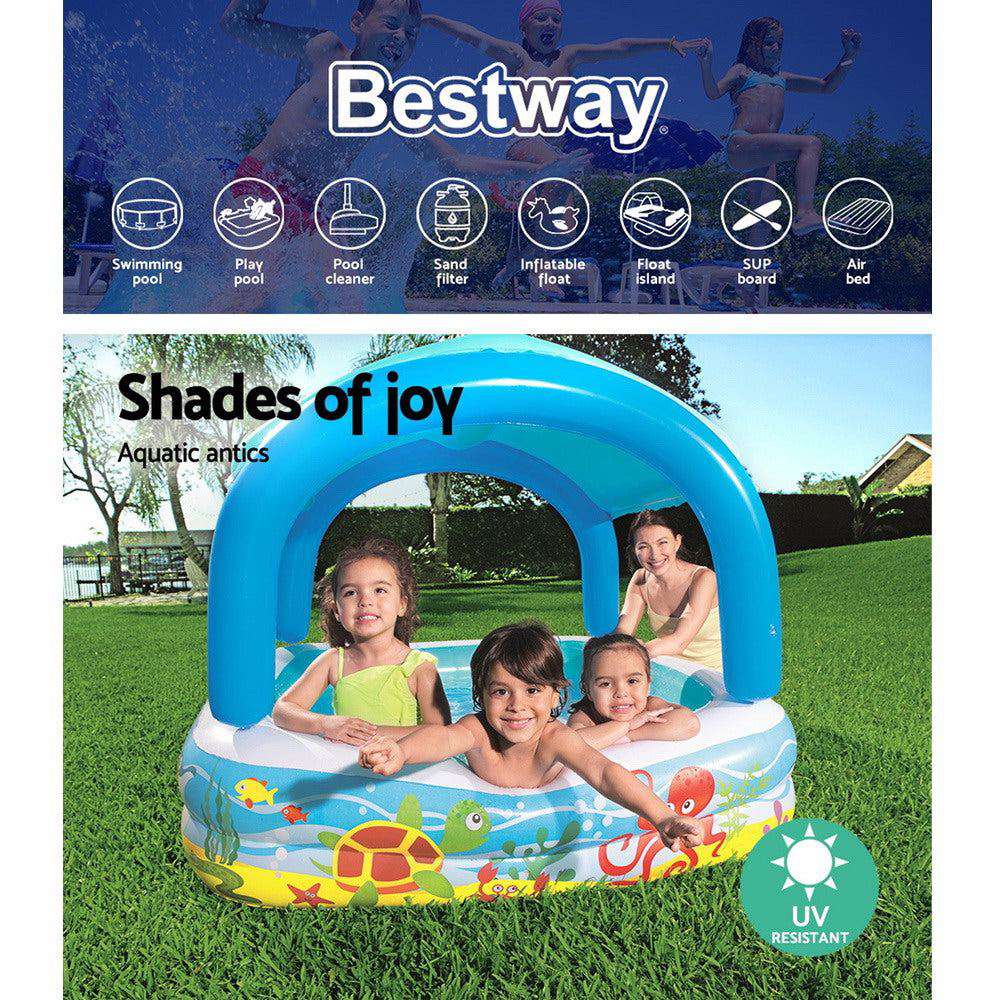 Bestway Kids Pool 140x140x114cm Inflatable Swimming